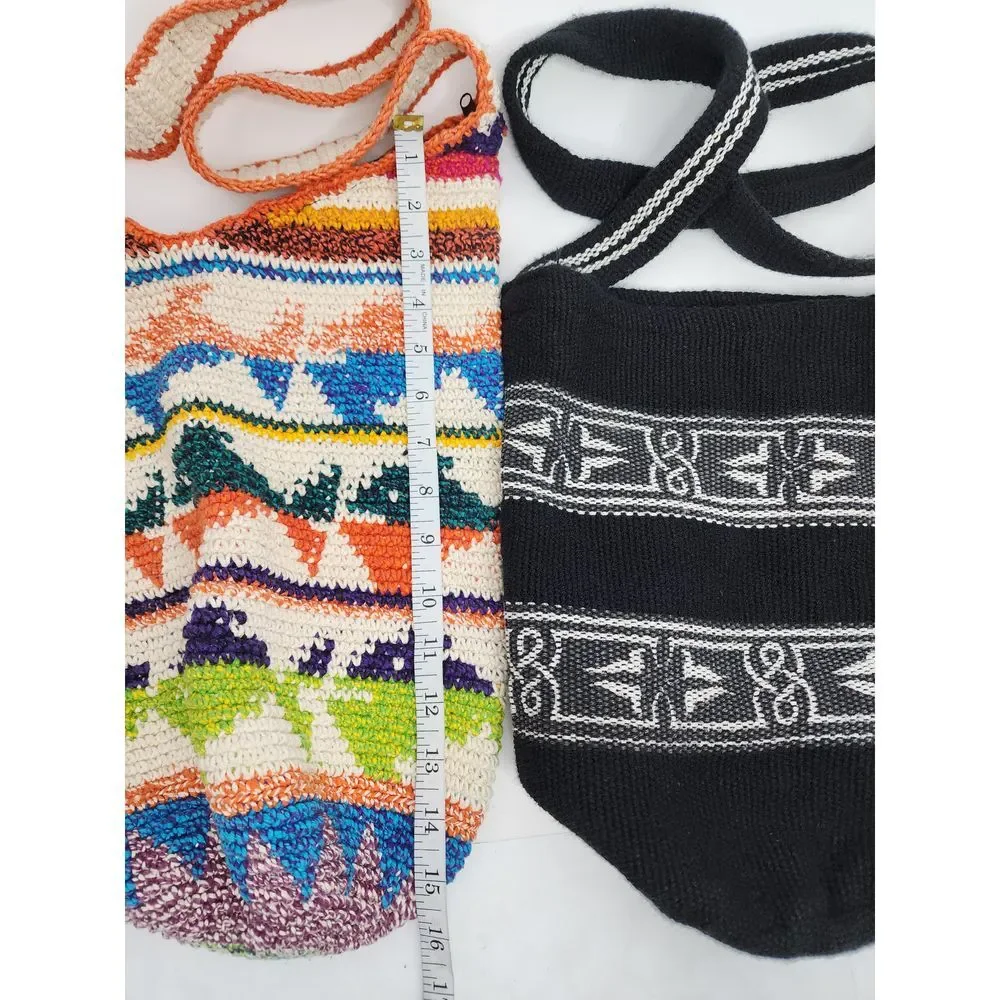 Colombian‎ Boho Crossbody Handmade Purse Bags Mochila X2